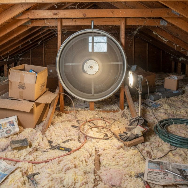 Attic Exhaust Fan Repair in Orem, UT