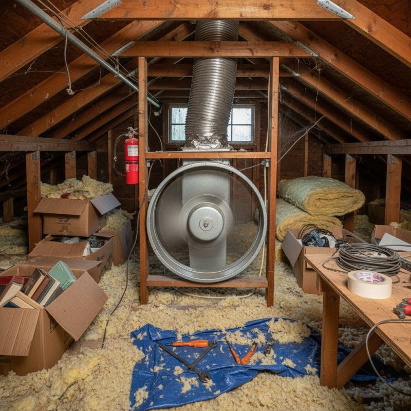 Attic Exhaust Fan Repair in Prescott Valley, AZ