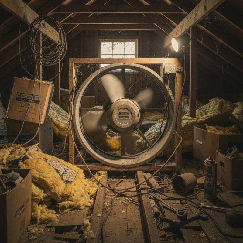 Attic Exhaust Fan Repair in Provo, UT