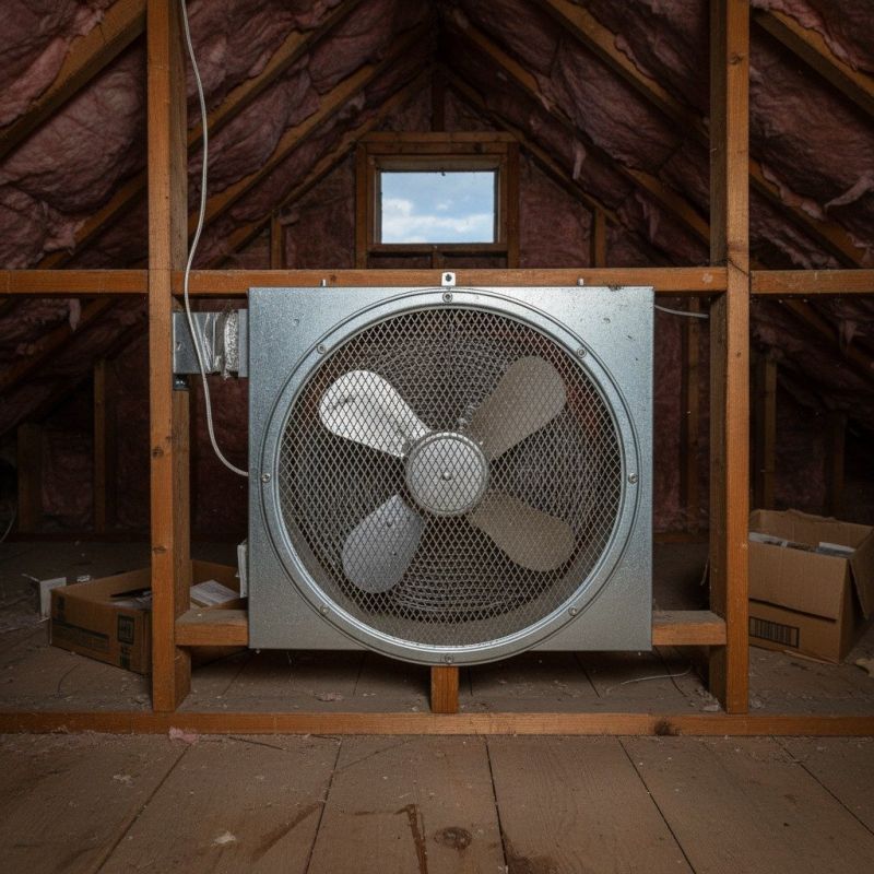 Attic Fan Installation