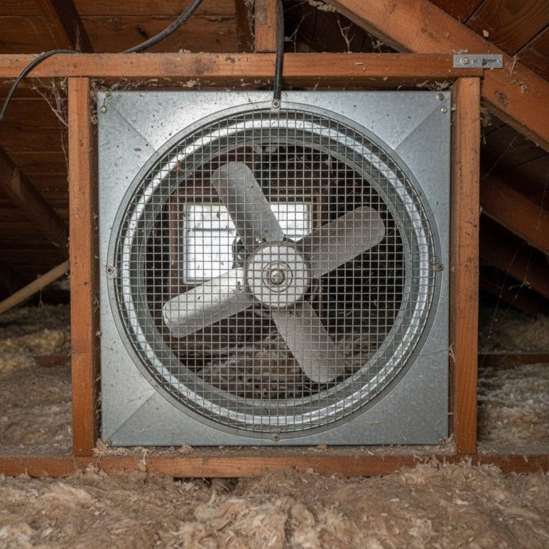 Attic Fan Replacement in Orem, UT