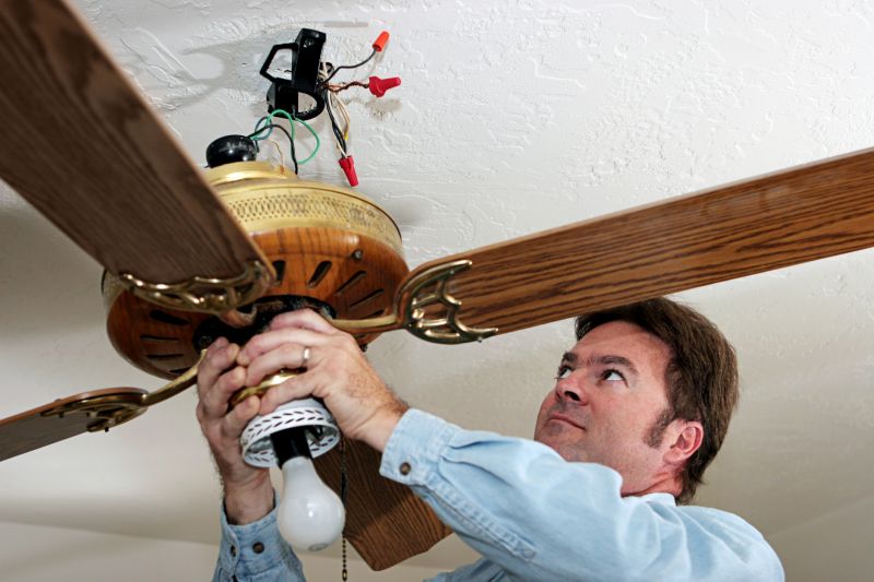 Ceiling Fan Mounting in Conroe, TX