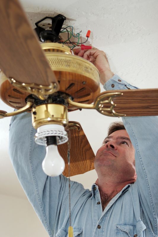Ceiling Fan Repair in Denver County, CO