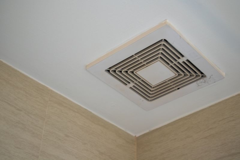 Roof Exhaust Fan Installation detail