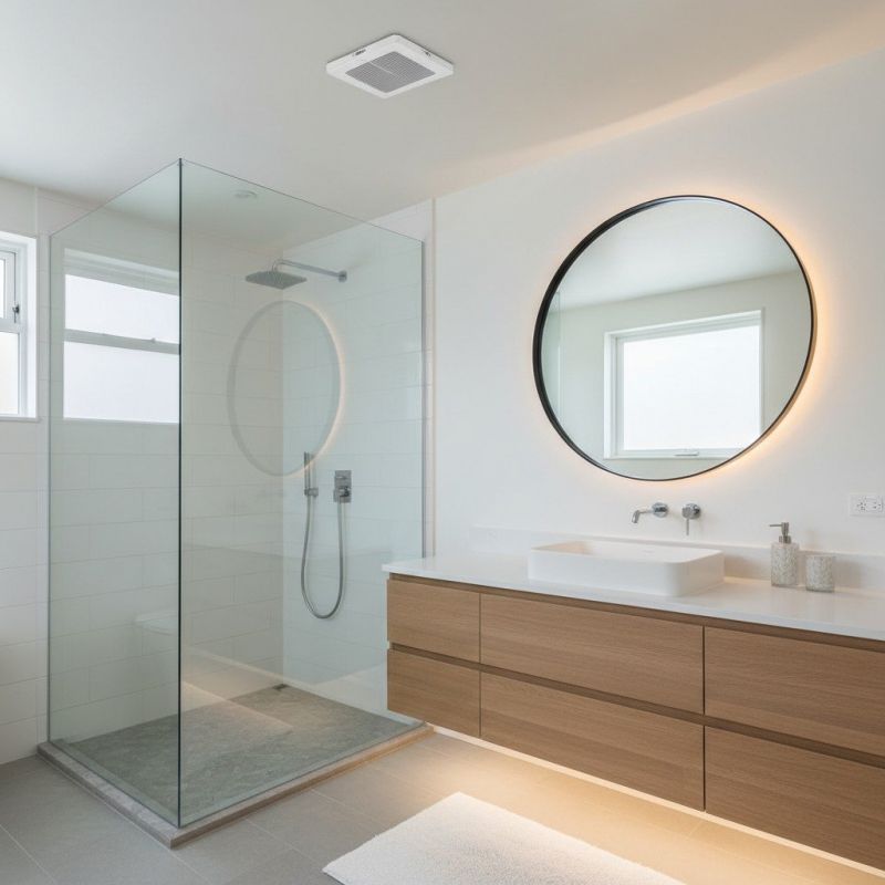 Powder Room Fan Installation in Conroe, TX