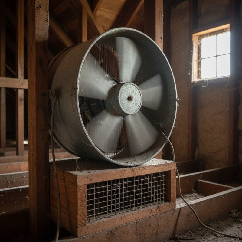 Solar Exhaust Fan Installation in Prescott Valley, AZ
